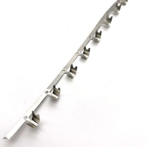 stainless steel rivet rings on the metal strip