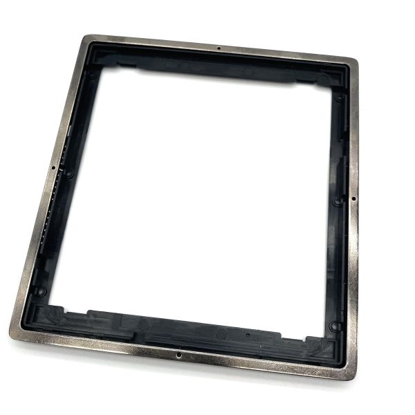 stainless steel stamped frame with plastic support