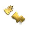 brass progressive die stamping heat exchanger