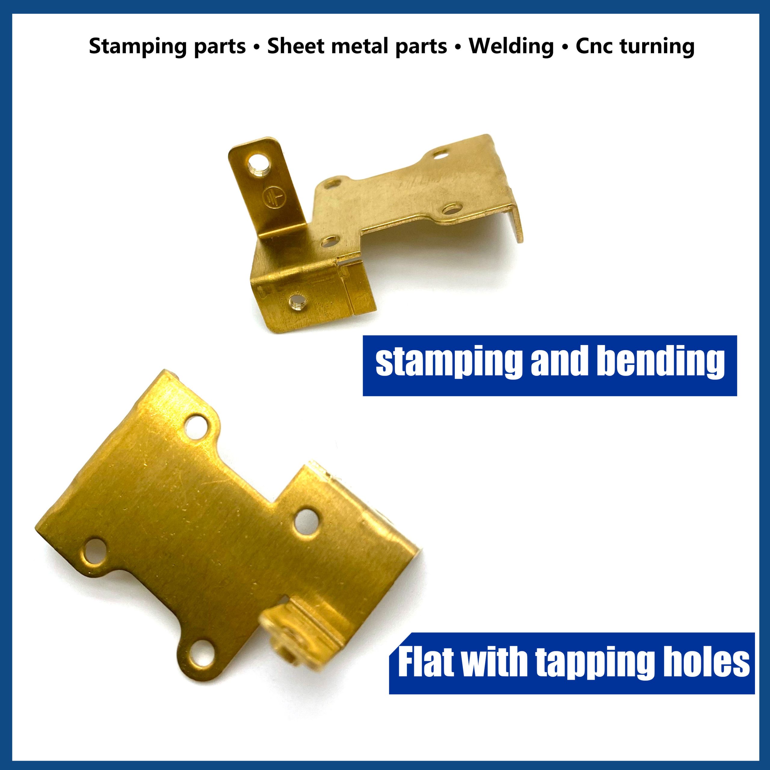 brass progressive die stamping heat exchanger