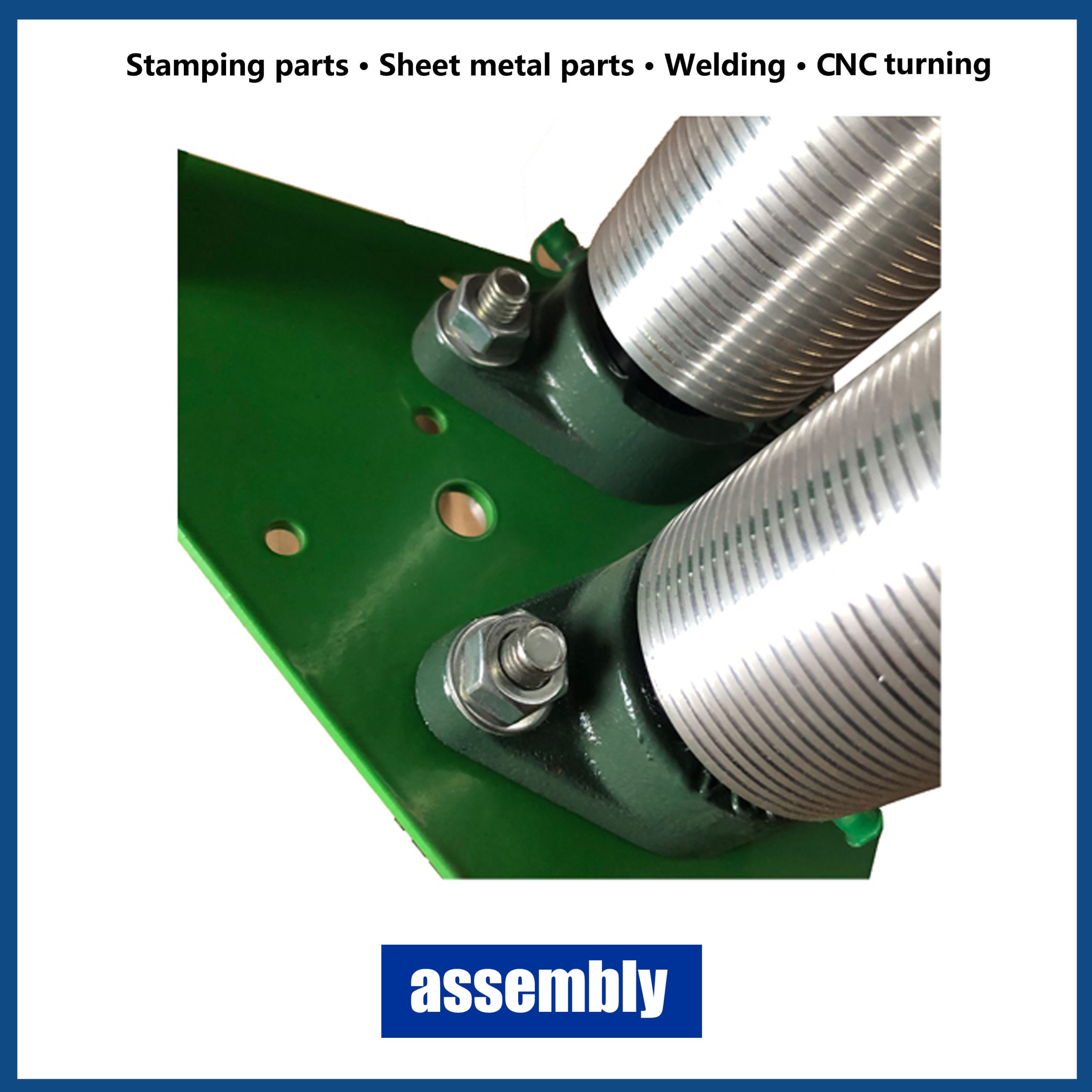 aluminum roller assembly