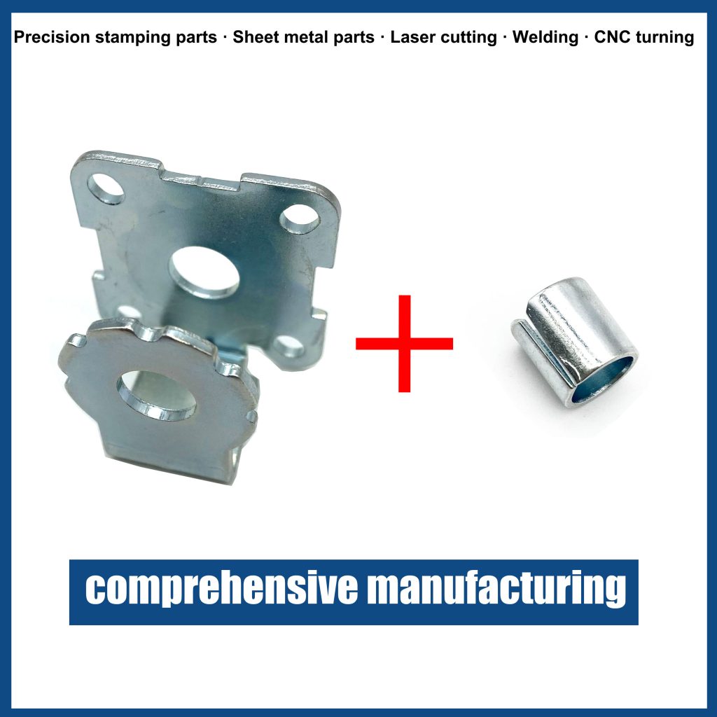 galvanized steel bracket and bushing assembly