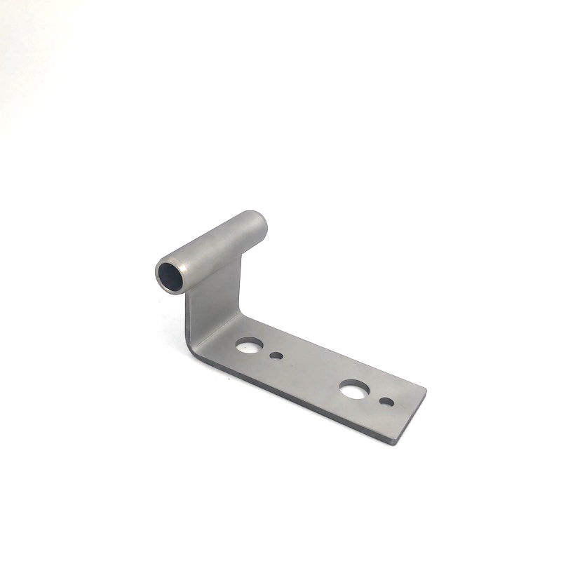 screw-on stainless steel bracket with sand blasting surface matt finish