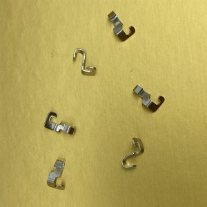 Nickel-plated contact designed with precision stamping techniques